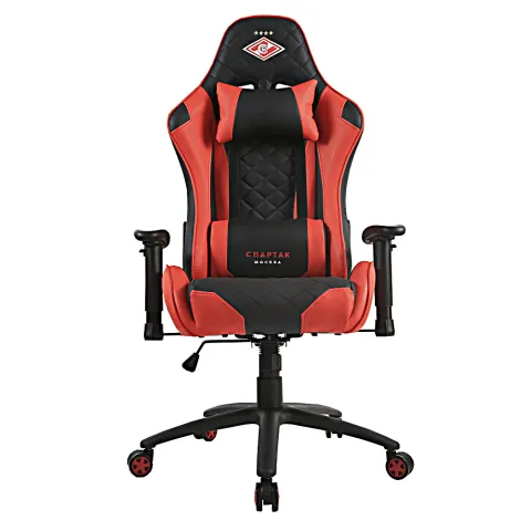 Кресло компьютерное игровое ZONE 51 СПАРТАК ГЛАДИАТОР, Black-Red