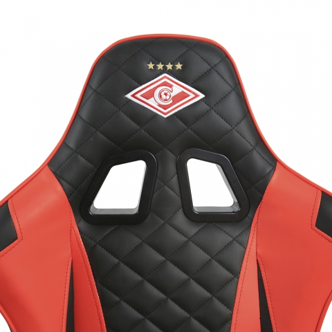 Кресло компьютерное игровое ZONE 51 СПАРТАК ГЛАДИАТОР, Black-Red