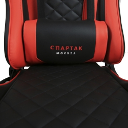 Кресло компьютерное игровое ZONE 51 СПАРТАК ГЛАДИАТОР, Black-Red