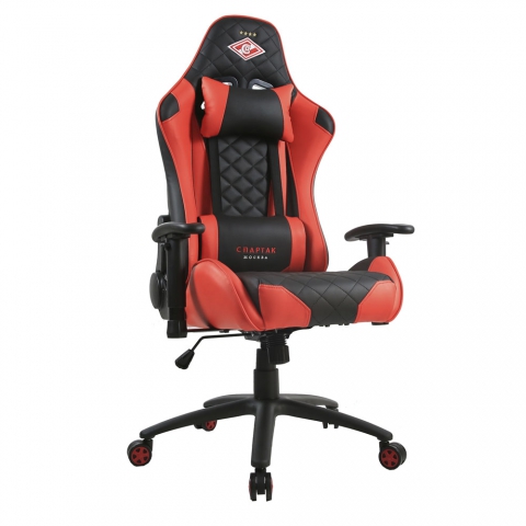 Кресло компьютерное игровое ZONE 51 СПАРТАК ГЛАДИАТОР, Black-Red