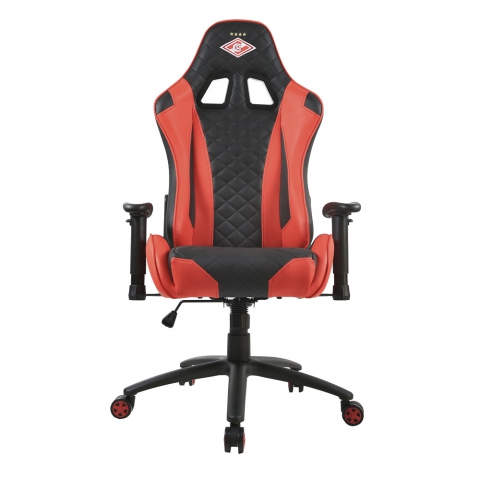 Кресло компьютерное игровое ZONE 51 СПАРТАК ГЛАДИАТОР, Black-Red