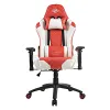 Кресло компьютерное игровое ZONE 51 СПАРТАК ГЛАДИАТОР, White-Red