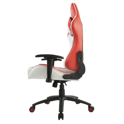 Кресло компьютерное игровое ZONE 51 СПАРТАК ГЛАДИАТОР, White-Red
