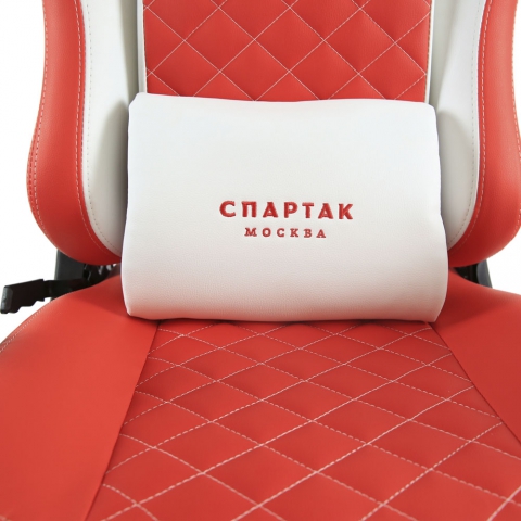 Кресло компьютерное игровое ZONE 51 СПАРТАК ЛЕГЕНДА, White-Red
