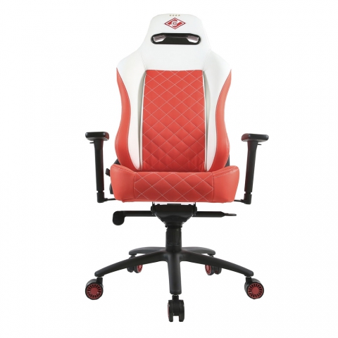 Кресло компьютерное игровое ZONE 51 СПАРТАК ЛЕГЕНДА, White-Red