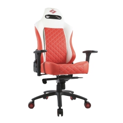 Кресло компьютерное игровое ZONE 51 СПАРТАК ЛЕГЕНДА, White-Red