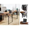 Стол письменный (для компьютера) угловой EUREKA ZX-L150B-RWB с шириной 150 см, Reclaimed Wood